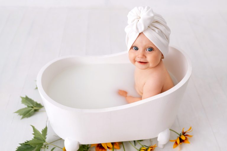 新生兒洗澡時間